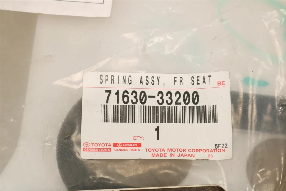 Marco trasero asiento delantero derecho OEM 71630-33200 NUEVO para Lexus ES350 ES300h 2016-2018 Foto 2 de 4