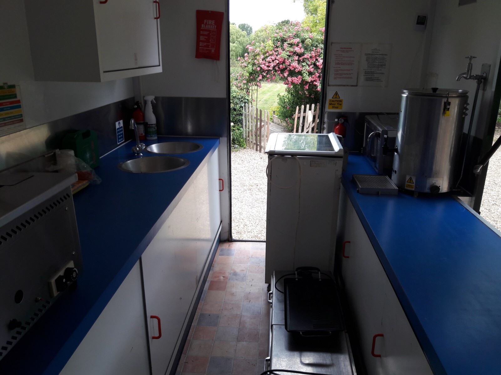 Mobile catering van for sale Ford Iveco 3.5t Manual 23518 miles lpg