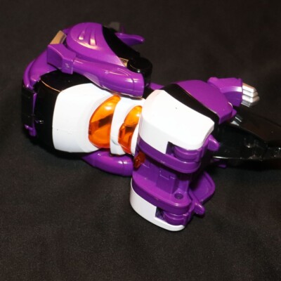 POWER RANGERS GEKIRANGER Jungle Fury DX Geki Wolf Violet Zord w