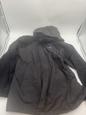 Helly Hansen Men s Size Large Helly Tech Black Waterproof Jacket - Black - Read