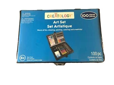 Creatology Kids Art Set Color Pencils Markers Watercolors Crayons More. 100pc