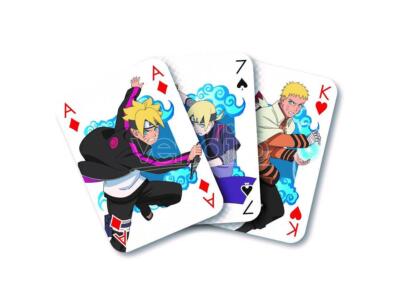BORUTO PLAYING CARD SPIELKARTEN SAKAMI MERCHANDISE