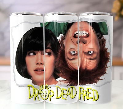 20oz Stainless Steel Tumbler Insulated Travel Mug Drop Dead Fred