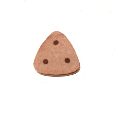 F50GU Deadeye triangular, 3/16'' (5 mm), pear (10 per pack)