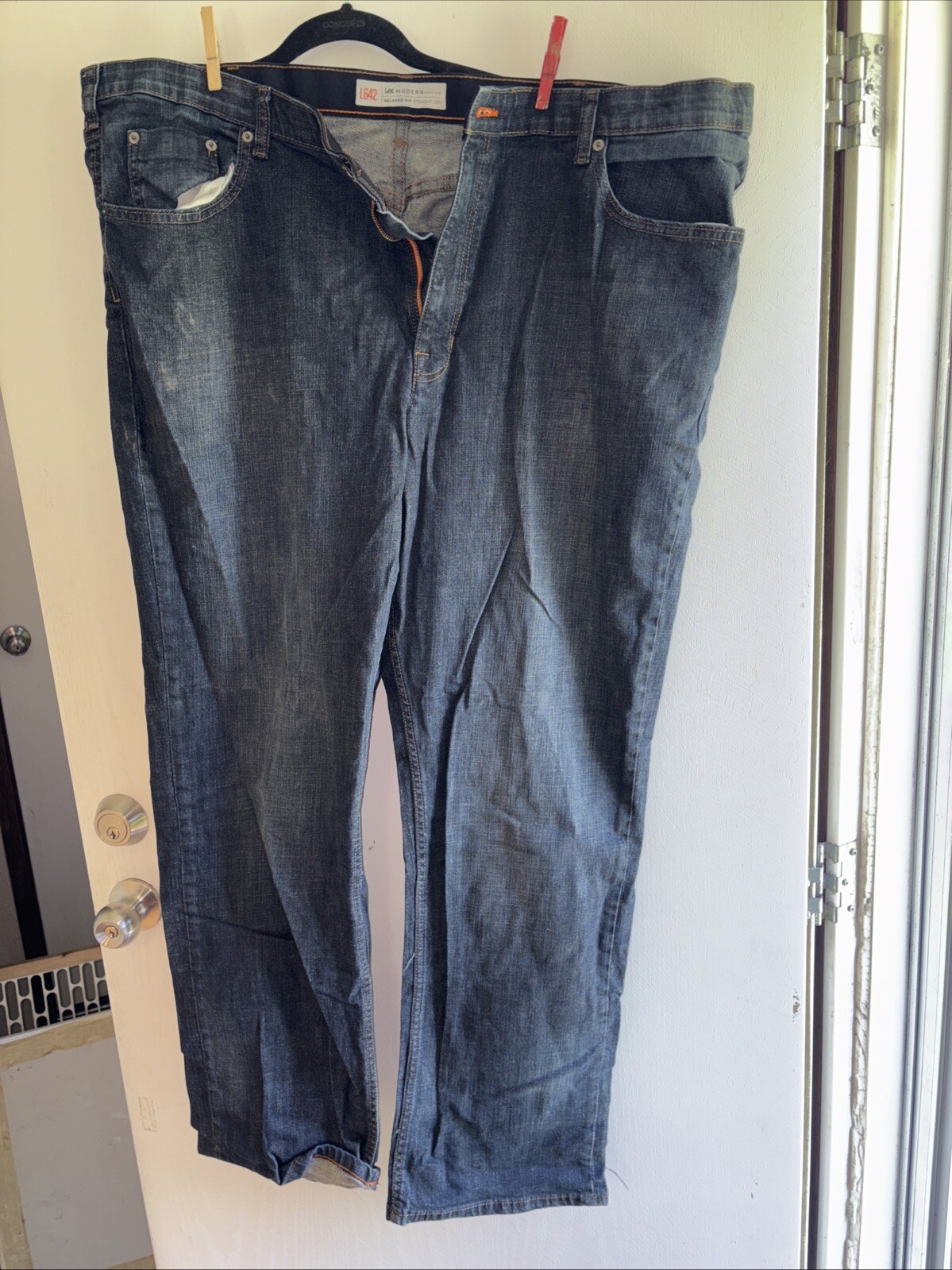 Men&rsquo;s Denim L642 Modern Series Relaxed Fit Straight 46x34