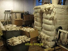 Photo 6x4 Quarry Bank Mill: bales and bobbins Wilmslow Bales of raw cotto c2013