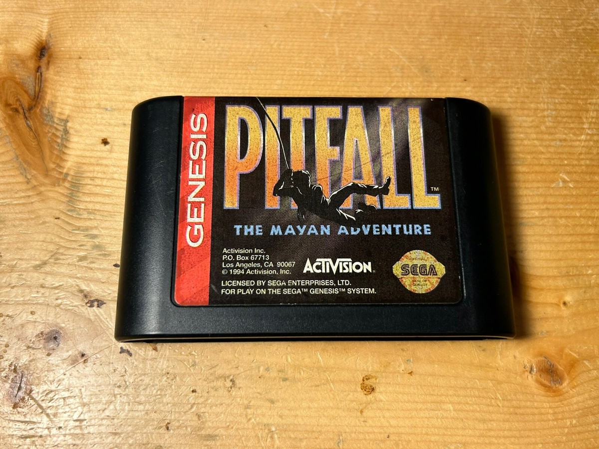 Pitfall: The Mayan Adventure (Sega Genesis, 1994) Authentic Ships