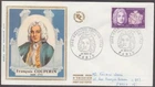 FRANCE Sc #B417 FDC FRANCOIS COUPERIN, COMPOSER with MUSICAL INSTRUMENTS