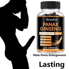 Ginseng Extract - Testo Booster, Male Sexual Health and Muscle Growth