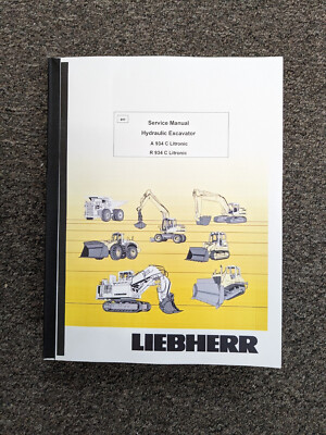 Liebherr A 934 C Litronic Excavator Shop Service Repair Manual