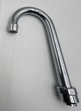 6 in Long Gooseneck Faucet Spout 2GPM Aerator Chrome Color