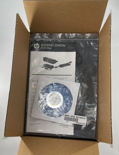 NEU HP 90W Docking Station HSTNN-I11X (A7E33AV#ABB) EliteBook 8440p mit Netzteil - Bild 1 von 6