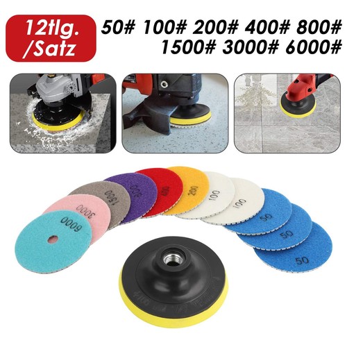Mardatt 17 Stück 10,2 cm Polierscheiben, sortiertes Set mit Verbindung Mardatt 17 Stück 10,2 cm Polierscheiben, sortiertes Set mit Verbindung