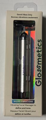 Glossmetics, Good Vibes Only, Vibrating Facial Massager To Define And Tone