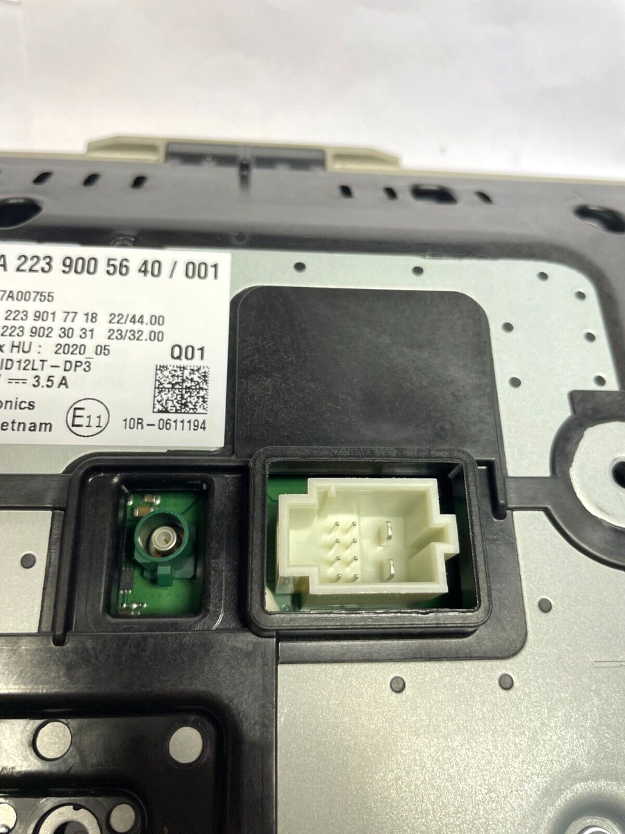 Orig. Mercedes S Klasse Bildschirm Monitor Display Steuergerät A  