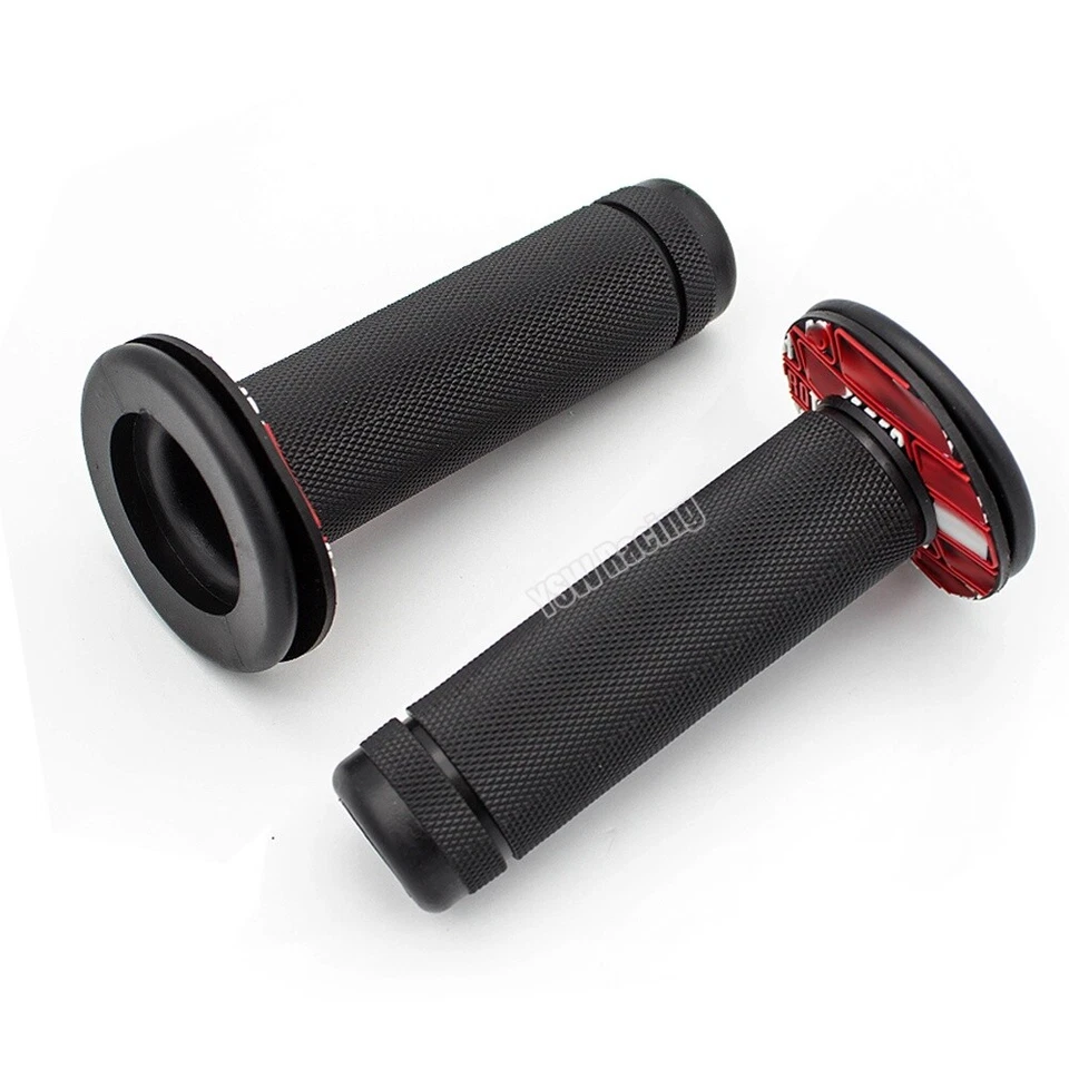 2x Empuñaduras de manillar para manillar de 7/8" 22 mm para pivote moto de cross motocicleta Foto 3 de 4