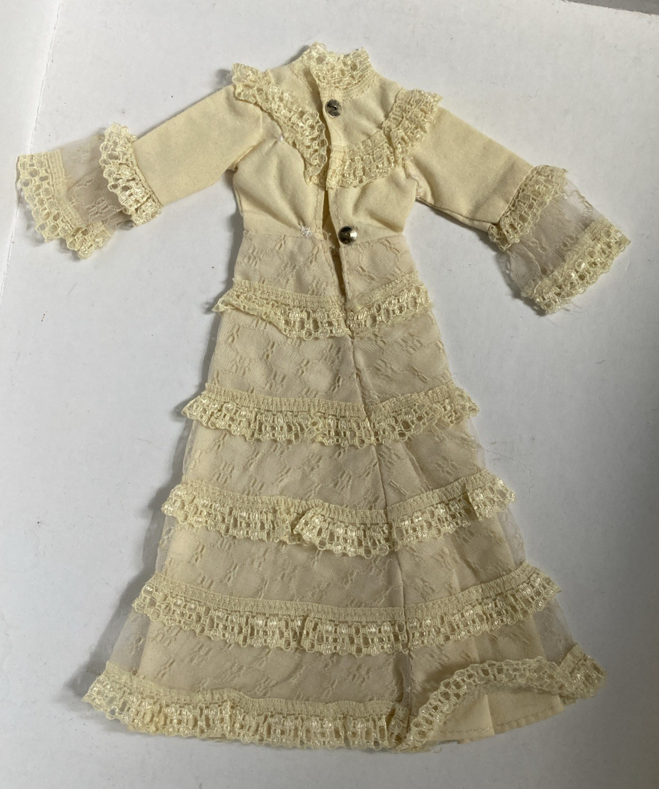 Sindy Royal Occasion 1977 Dress with Lace Trim 3