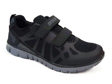 AUSTRALIAN SCARPE GINNASTICA CON STRAPPI UNISEX  AM601 02  FOOTWEAR NERO