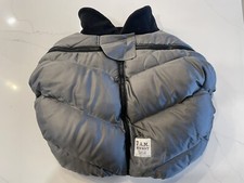 7AM Enfant Car Seat Cocoon Cover - Silver And Black