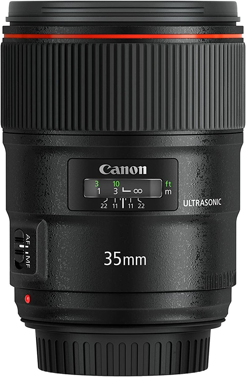 Canon EF 35mm f/1.4L II USM Wide Angle Lens - 1 Year
