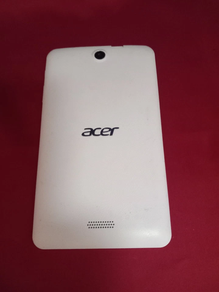 Acer Iconia One 7 B1-7A0 7" Tablet 16gb White Android 7.0 Few Cracks on Screen - Image 2 of 2