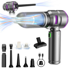 18000PA Cordless Car Vacuum Cleaner Portable Mini Handheld 3 in 1 Rechargeable