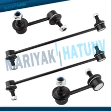 4PCS Front & Rear Suspension Sway Bar Links For 2007 2008 - 2011 Honda CR-V 2.4L