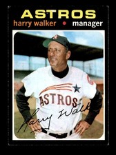 1971 Topps #312 Harry Walker MG EX/EX+ X3697913