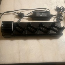 ZEBRA CRD-TC51-5SC4BC-01 4 Battery  Device Charger for TC51 / TC56 Sharecradle