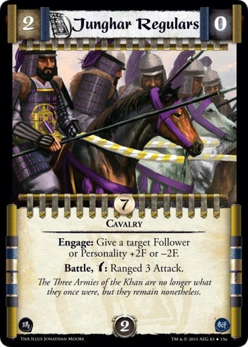 Junghar Regulars Ungraded L5R: Thunderous Acclaim