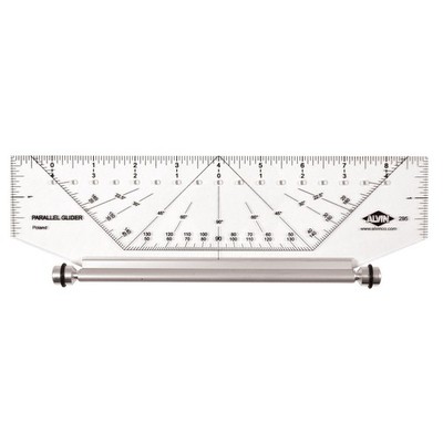 Alvin, 295M, Easy-To-Use Professional Parallel Glider Metric - 10 Inches