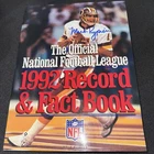 Mark Rypien Autographed Signed The Official NFL 1992 Record and Fact Book