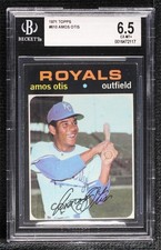 1971 Topps Amos Otis #610 BGS 6.5 0q3