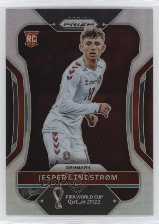 2022 Panini Prizm World Cup Qatar Silver Prizm Jesper Lindstrom #68 0e6p