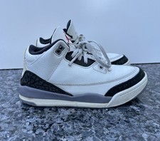 Nike Air Jordan 3 Retro GS  White Cement Reimagined  DM0966-106 Size 3Y