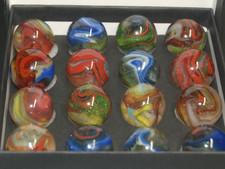 Box of 16 D.A.S Double Decade Marbles Collector Set KEEPERS 3 FREE SHIP