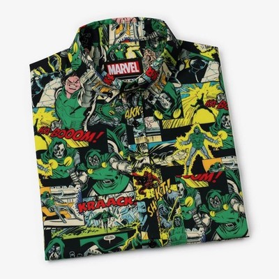 RSVLTS Marvel Secret Wars ''I Am Doom'' KUNUFLEX Shirt 4XL Neu mit Etikett
