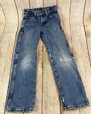 Wrangler Cowboy Cut Western Blue Denim Jeans 1013BGSHD Boy  s Size 10 Slim