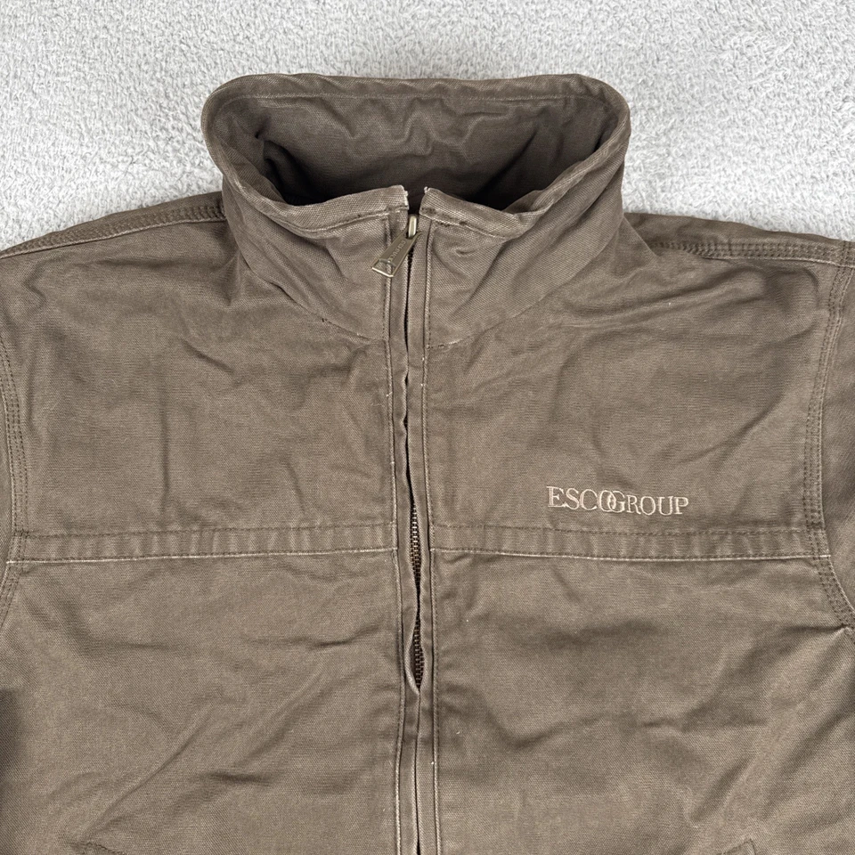 Chaqueta de Trabajo DRI-DUCK Maverick BOMBER Franela Forrada Lona Pesada Para Hombres Grande MARRÓN Foto 2 de 4