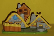 PUZZLE VILLAGE GAULOIS KINDER STECKFIGUREN 1995 ALBERT GOSCINNY UDERZO ASTERIX 