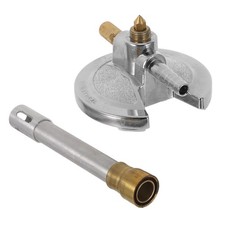  Lab Torch Burner: Gas Burner - Flame Stabilizer Needle Valve - For Laboratory