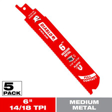 6 In. 14/18 TPI Steel Demon Bi-Metal Reciproc...