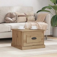 Couchtisch Artisan-Eiche 50 X 50 X 35 Cm Holzwerkstoff