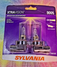 Sylvania 9005 Xtravision Halogen Headlight Bulbs 2-pack 12.8v 65w New