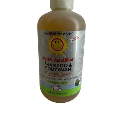 California Baby No Fragrance Super Sensitive Bubble Bath 13oz/384mL