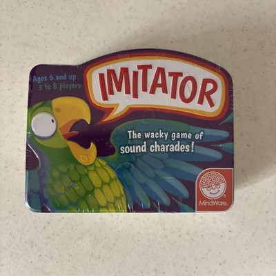 IMITATOR by MindWare Sound Charades Fun Family Game In Tin Ages 6+ | Sealed