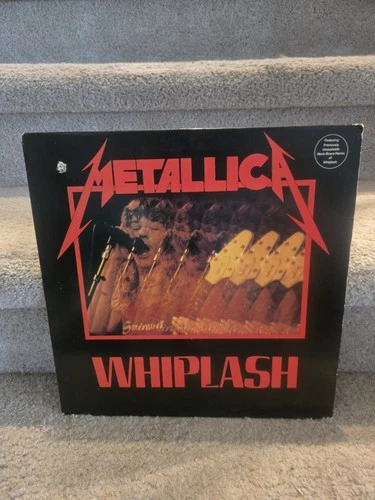Metallica Whiplash Megaforce Records MRS-04 1985 1st Press Vinyl LP Album