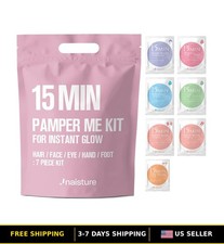 15-Minute Korean Spa Skincare Set - Complete Pamper Kit for Women