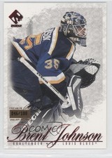 2001-02 Pacific Private Stock Premiere Date 46/100 Brent Johnson #80 1y7