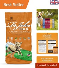 Gold Complete Dry Dog Food with Chicken & Vegetables - 15 kg Nutrition 1.86 per kilo